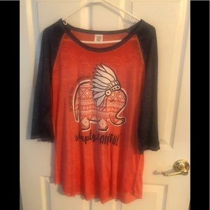 Simply Southern 3/4 length sleeves